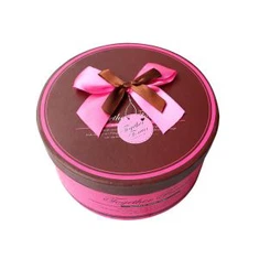 Round Cout Boxes Papīra kartona kastes ar vākiem